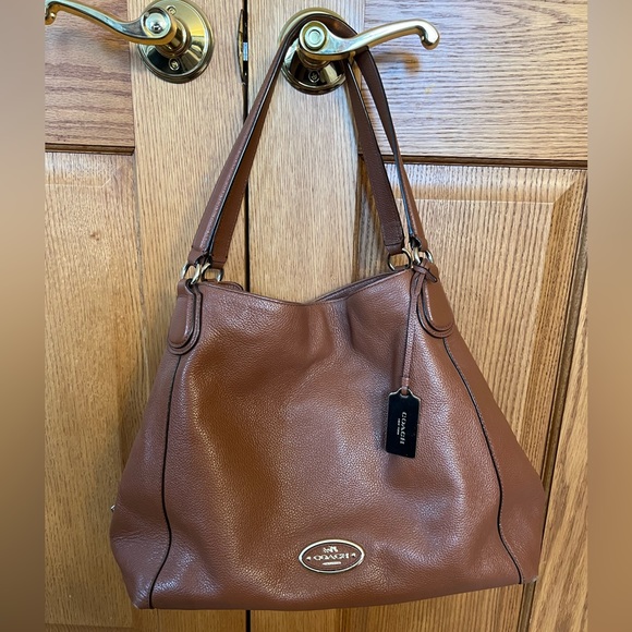 Coach Lori bag in saddle - Picture 2 of 7